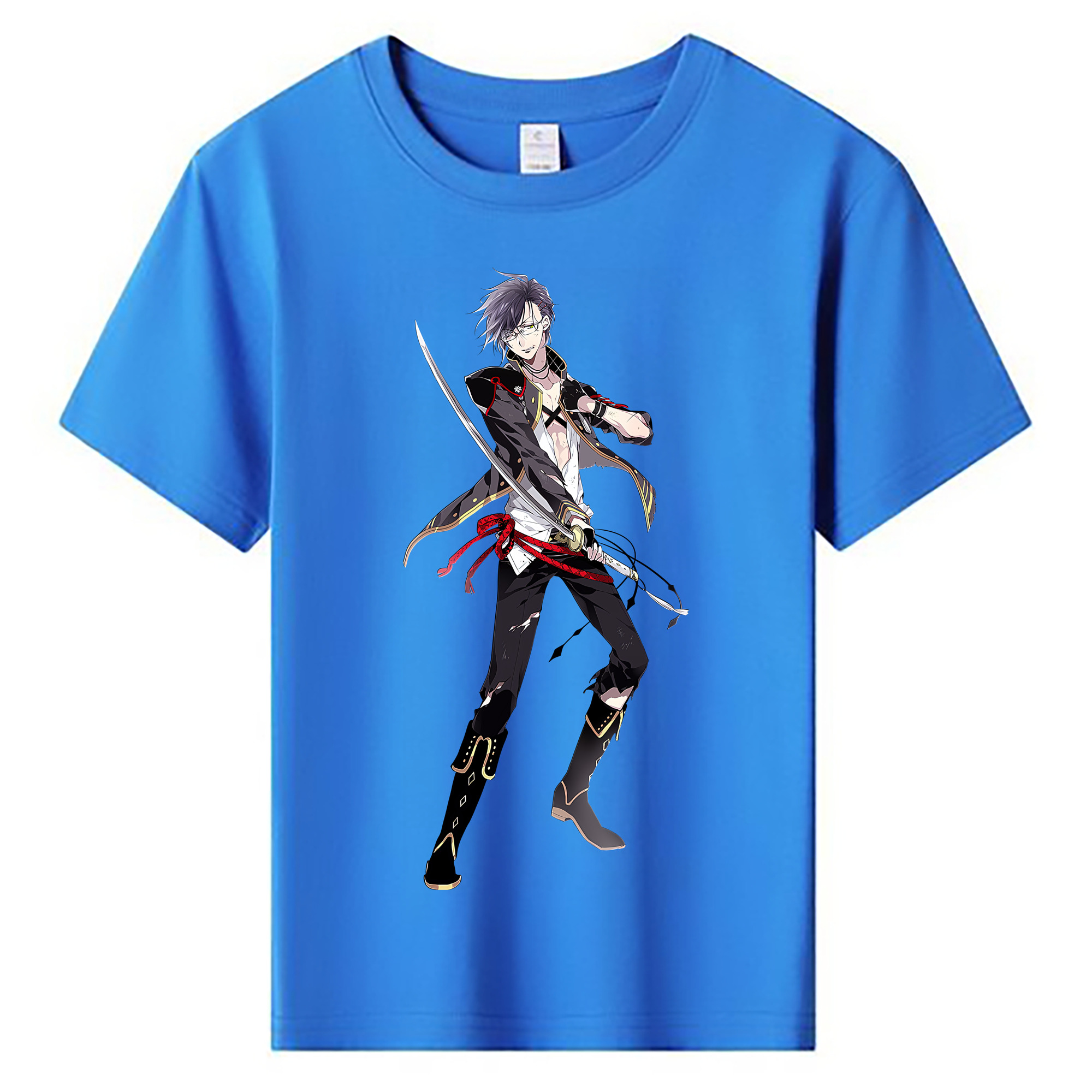 （画像用） 刀剣乱舞 Touken Ranbu 綿100％キッズTシャツ（フロントプリント）